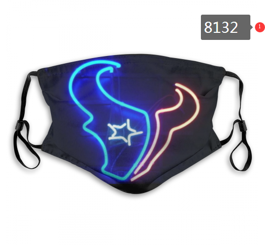 NFL 2020 Houston Texans #3 Dust mask with filter->nfl dust mask->Sports Accessory